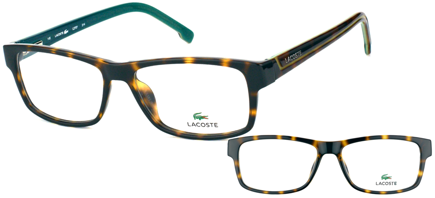 lunettes de vue Lacoste L2707-214 Havane