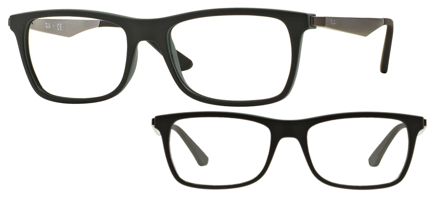 lunettes de vue Ray-Ban RX7062-5197 Noir et vert