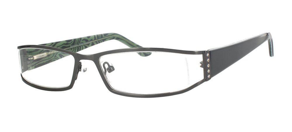 lunettes de vue ExperOptic Maissa Gun Sauge