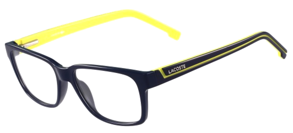 lunettes de vue Lacoste L2692-414 Bleu jaune