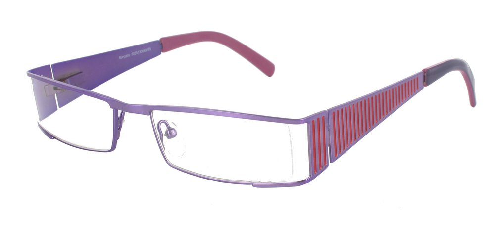 lunettes de vue ExperOptic Bridge Lilas Rouge