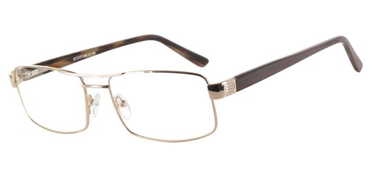 lunettes de vue ExperOptic Braddy Or pale