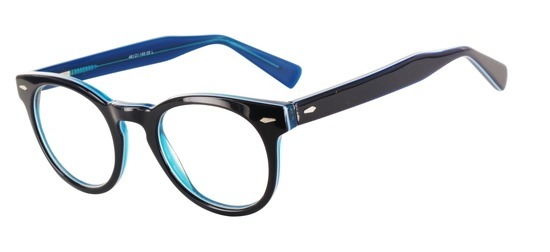 lunettes de vue ExperOptic Passy Bleu nuit