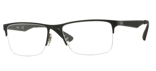 lunettes de vue Ray-Ban RX6335-2503 T54 Noir mat