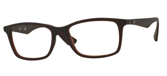 lunettes de vue Ray-Ban RX7047-5451 T54 Marron