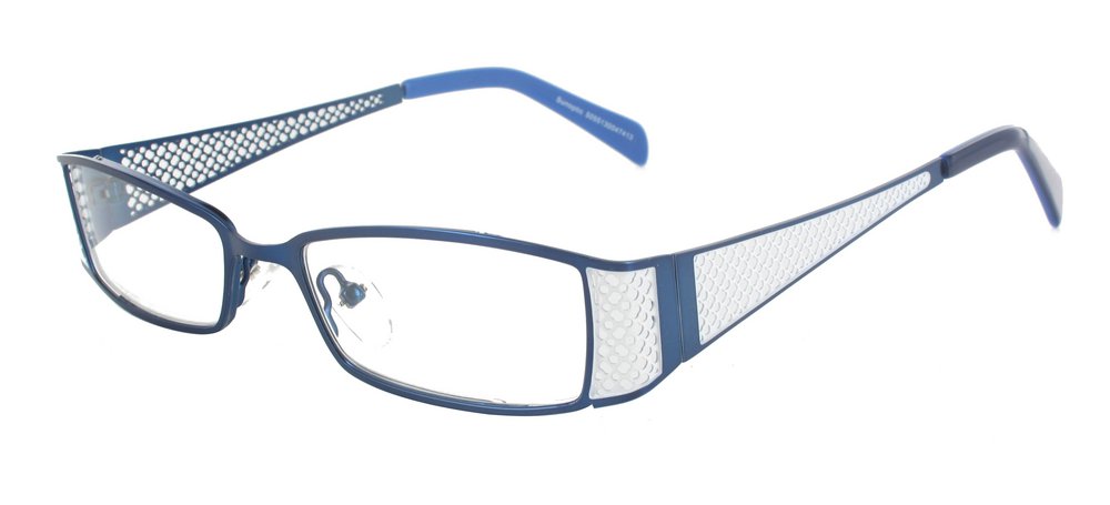 lunettes de vue ExperOptic Saman Bleu Blanc