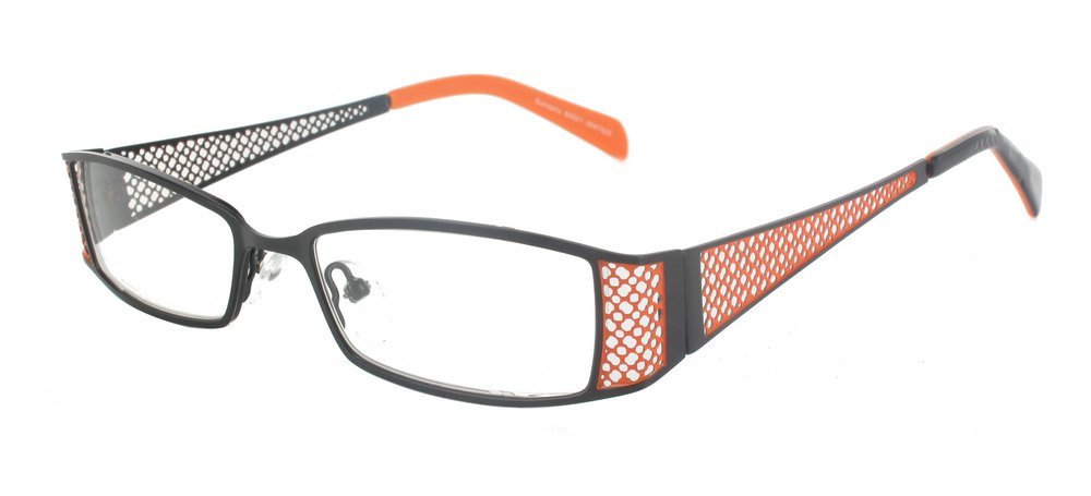 lunettes de vue ExperOptic Saman Noir Orange