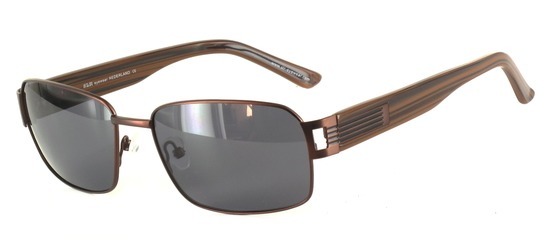 lunettes de soleil ExperOptic Boston Marron chocolat