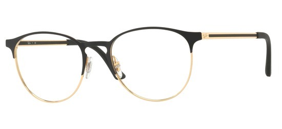 lunettes de vue Ray-Ban RX6375-2890 Noir Or