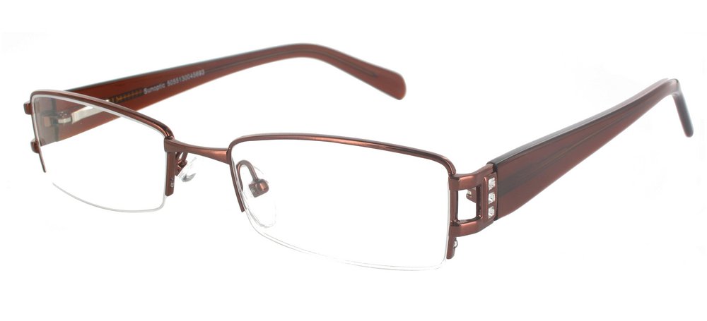 lunettes de vue ExperOptic Junon Cafe brillant