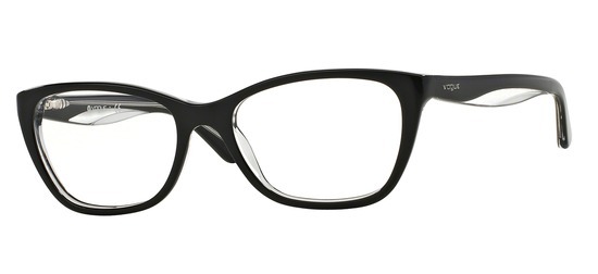 lunettes de vue Vogue VO2961-W827 Noir Cristal