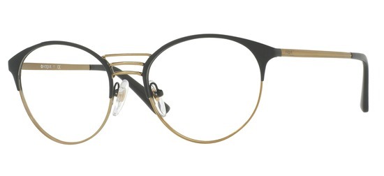 lunettes de vue Vogue VO4043-999 Anthracite Or pale