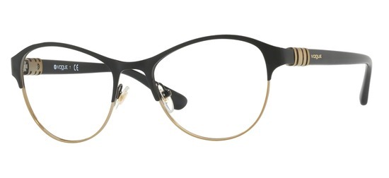 lunettes de vue Vogue VO4051-352 Noir Or