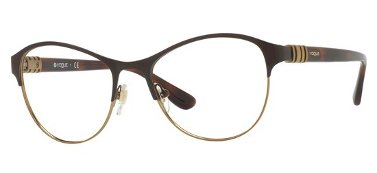 lunettes de vue Vogue VO4051-997 Marron Or pale