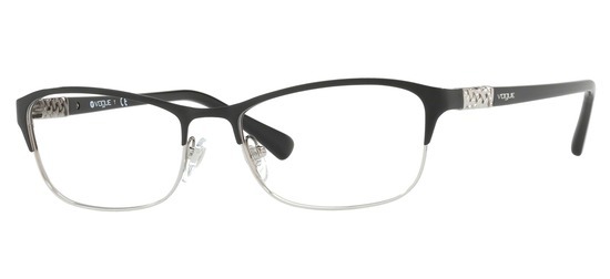 lunettes de vue Vogue VO4057B-352 Noir Argent