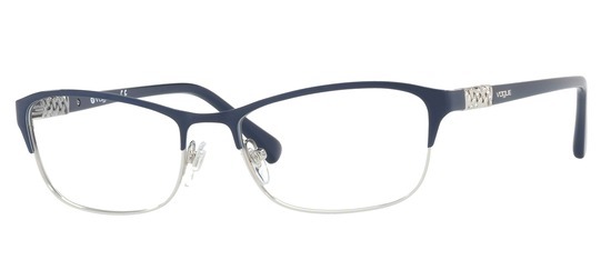 lunettes de vue Vogue VO4057B-5051 Bleu Argent