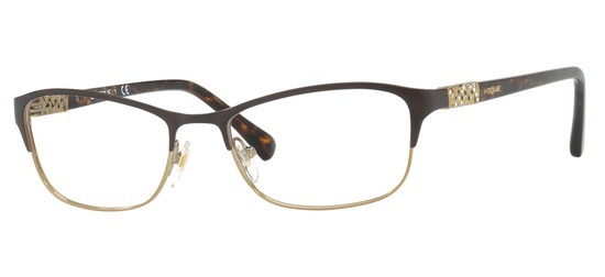 lunettes de vue Vogue VO4057B-997 Marron Or pale