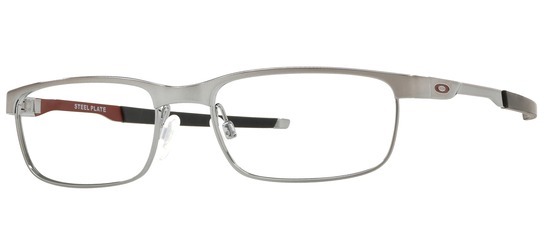 lunettes de vue Oakley OX3222-07 Steel Plate Argent