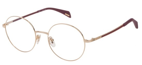 lunettes de vue Police VPL841-0300 Or Rose Donna Penrose 2