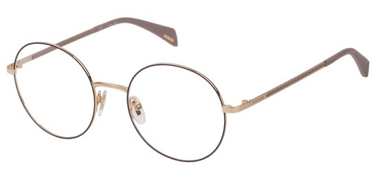 lunettes de vue Police VPL841-0307 Or Rose Filet Gris Donna Penrose 2