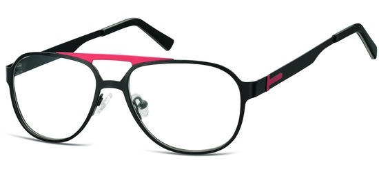 lunettes de vue ExperOptic Youngster Noir Rouge