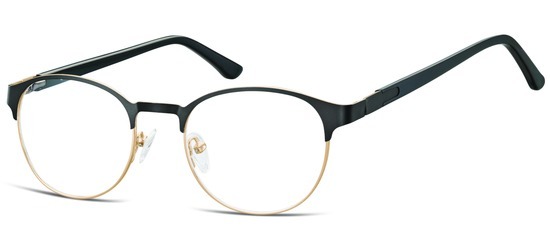 lunettes de vue ExperOptic Glamm Noir Or