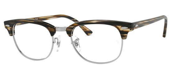 lunettes de vue Ray-Ban RX5154-5749 Gris Marron Clubmaster