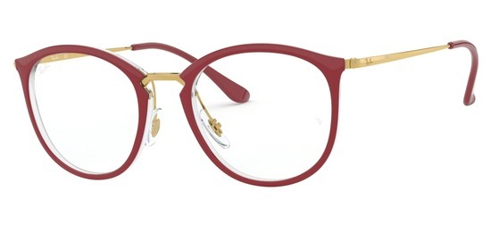 Ray-Ban RX7140-5854 Rouge Cristal Or