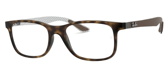 lunettes de vue Ray-Ban RX8903-5200 Ecaille Mat Carbone