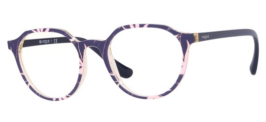 lunettes de vue Vogue VO5226-2696 Bleu Rose Jaune