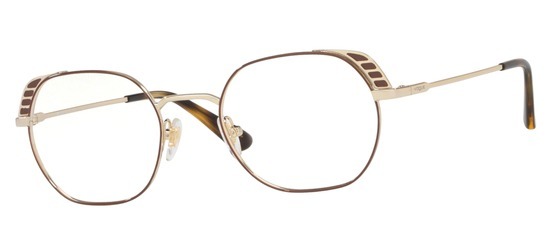 lunettes de vue Vogue VO4131-5021 Or Marron