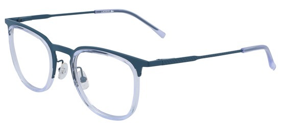 lunettes de vue Lacoste L2264-466 Bleu Petrole