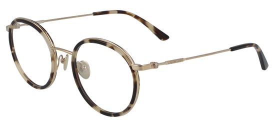 lunettes de vue Calvin Klein CK20108-244 Ecaille Khaki Argent