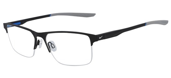 lunettes de vue NIke NI8045-004 Noir Satin Gris