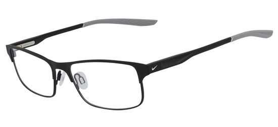 lunettes de vue NIke NI8046-003 Noir Satin Gris