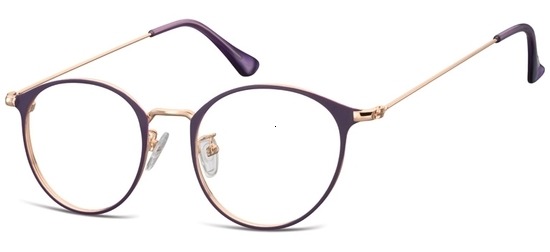 lunettes de vue ExperOptic Layton Violet Or Rose