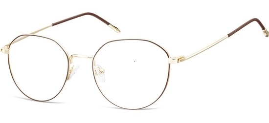 lunettes de vue ExperOptic Key Largo Marron Or