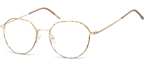 lunettes de vue ExperOptic Key Largo Ecaille Or