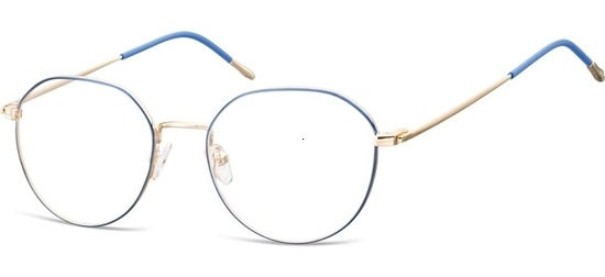lunettes de vue ExperOptic Key Largo Bleu Or