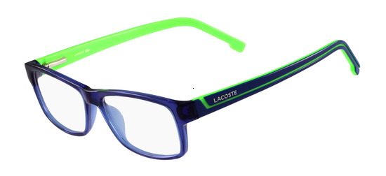 lunettes de vue Lacoste L2707-454 Bleu Vert