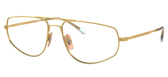 lunettes de vue Ray-Ban RX6455-2500 Arista Or