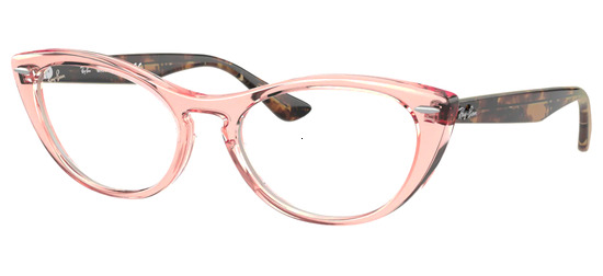 lunettes de vue Ray-Ban RX4314V-8081 Transparent Rose