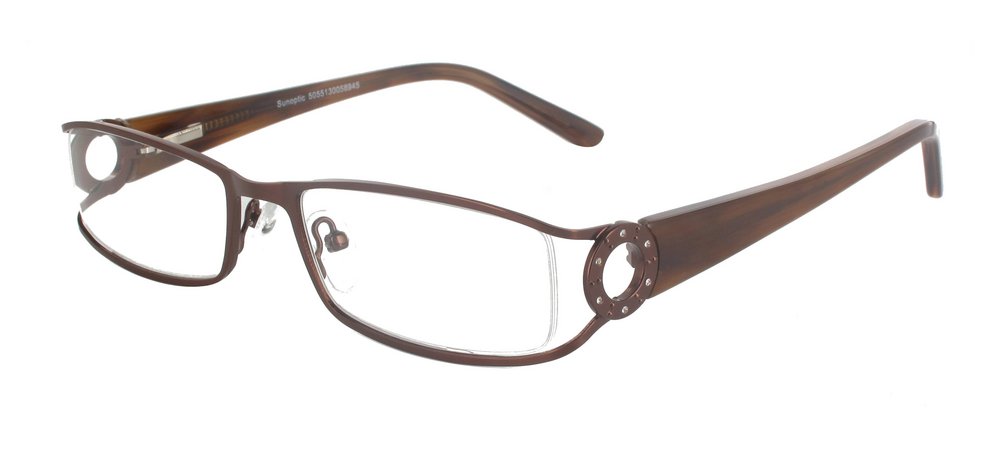 lunettes de vue ExperOptic Eugenie Caramel