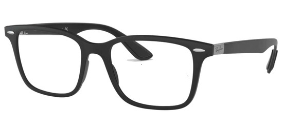 lunettes de vue Ray-Ban RX7144-5204 T53 Noir Mat