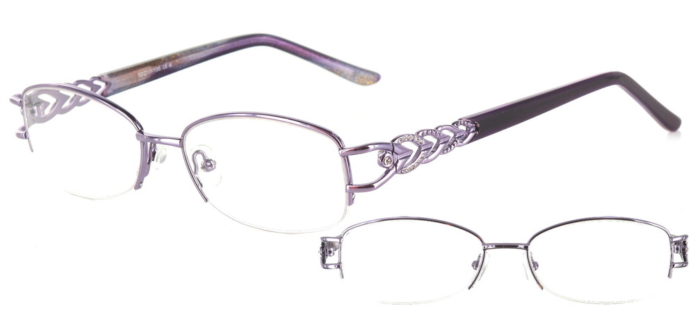 lunettes de vue ExperOptic Eloise Mauve