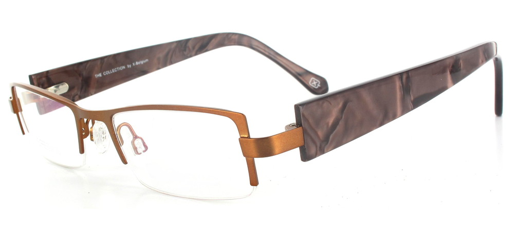 lunettes de vue ExperOptic Lofoten Noisette et Marron nacre