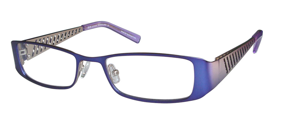 lunettes de vue ExperOptic Shiraz Violet Argent