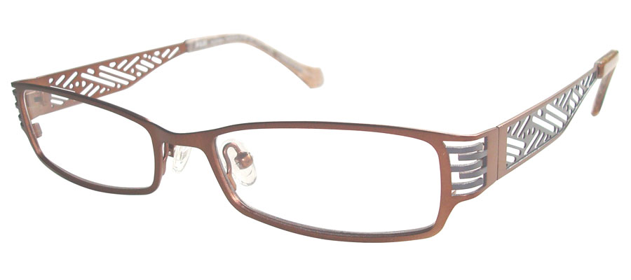 lunettes de vue ExperOptic Ispahan Acajou Gris