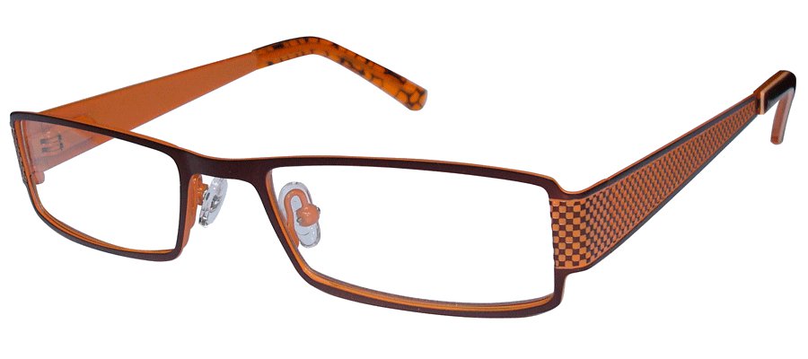 lunettes de vue ExperOptic Taxi Noisette Abricot