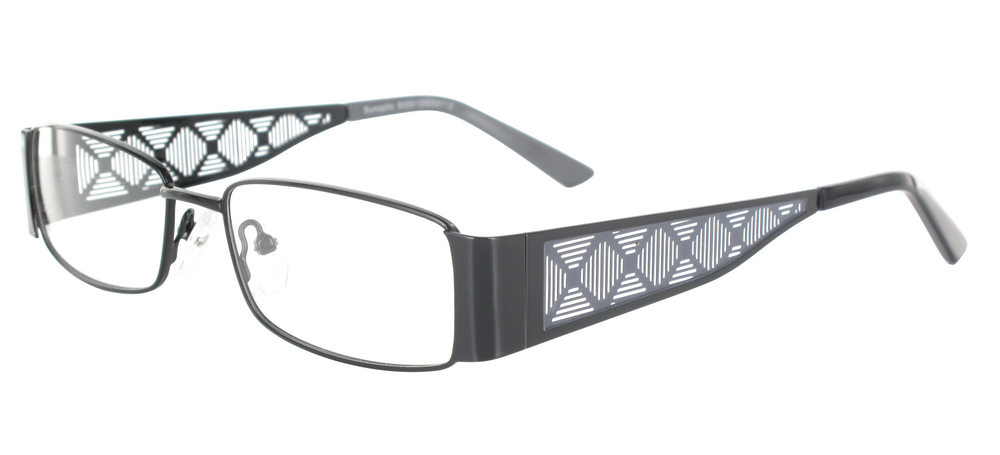 lunettes de vue ExperOptic Chambord Noir Gris souris